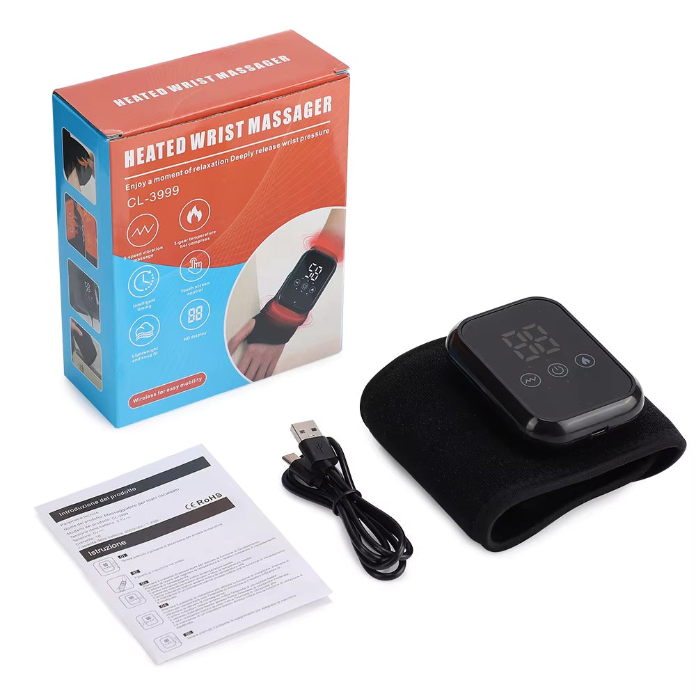 Cordless Hand Massager with Heat Therapy - Portable Joint Pain Relief Device - SP!NECK™