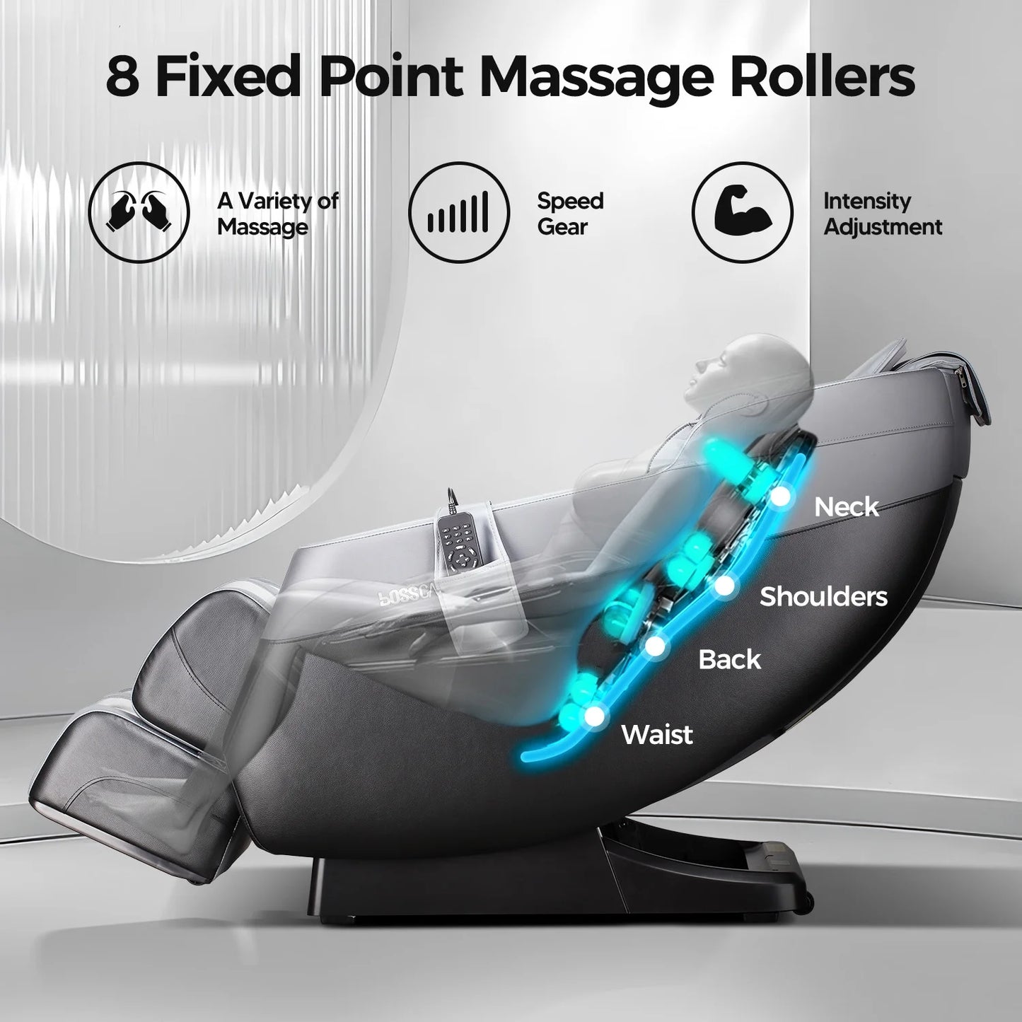 Zero Gravity Full Body Massage Chair | Shiatsu Heat Therapy - SP!NECK™