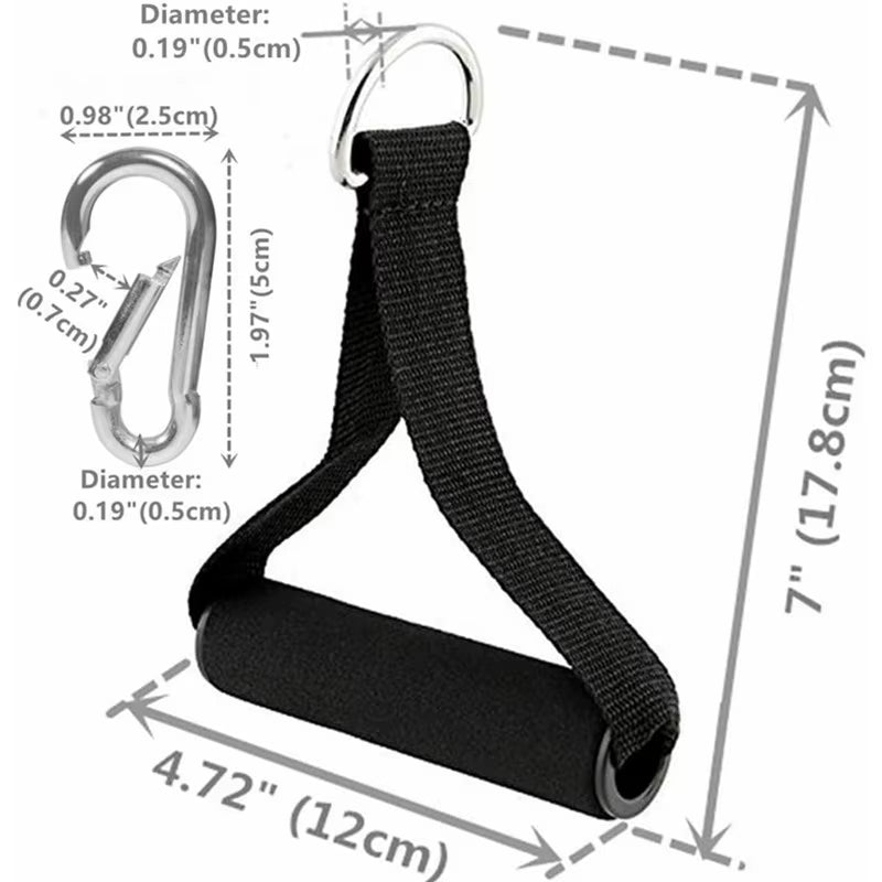 Resistance Bands Pull Handles Set Foam Door Anchor Fitness Equipment Muscle Training Weight Exercise Workout Gym Accessories