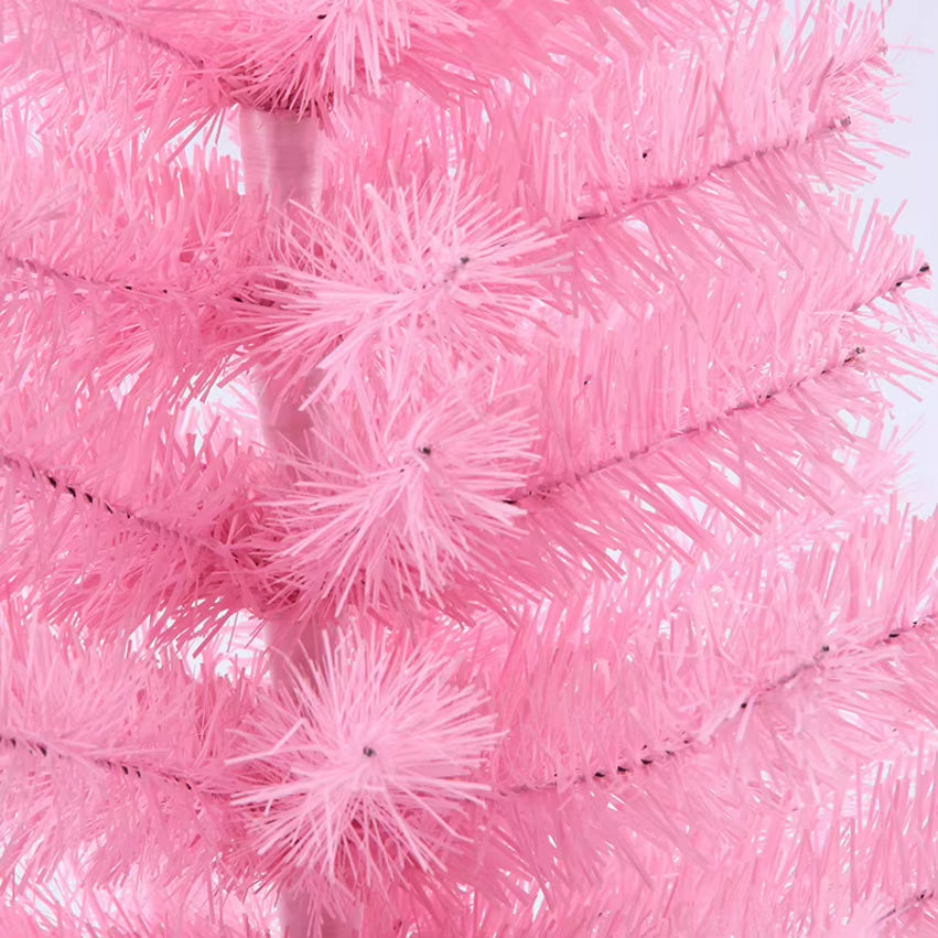 60Cm Christmas Tree Christmas Decoration PVC Small Tree Home Supplie Christmas Green Pink White Snow Desktop Decoration Ornament