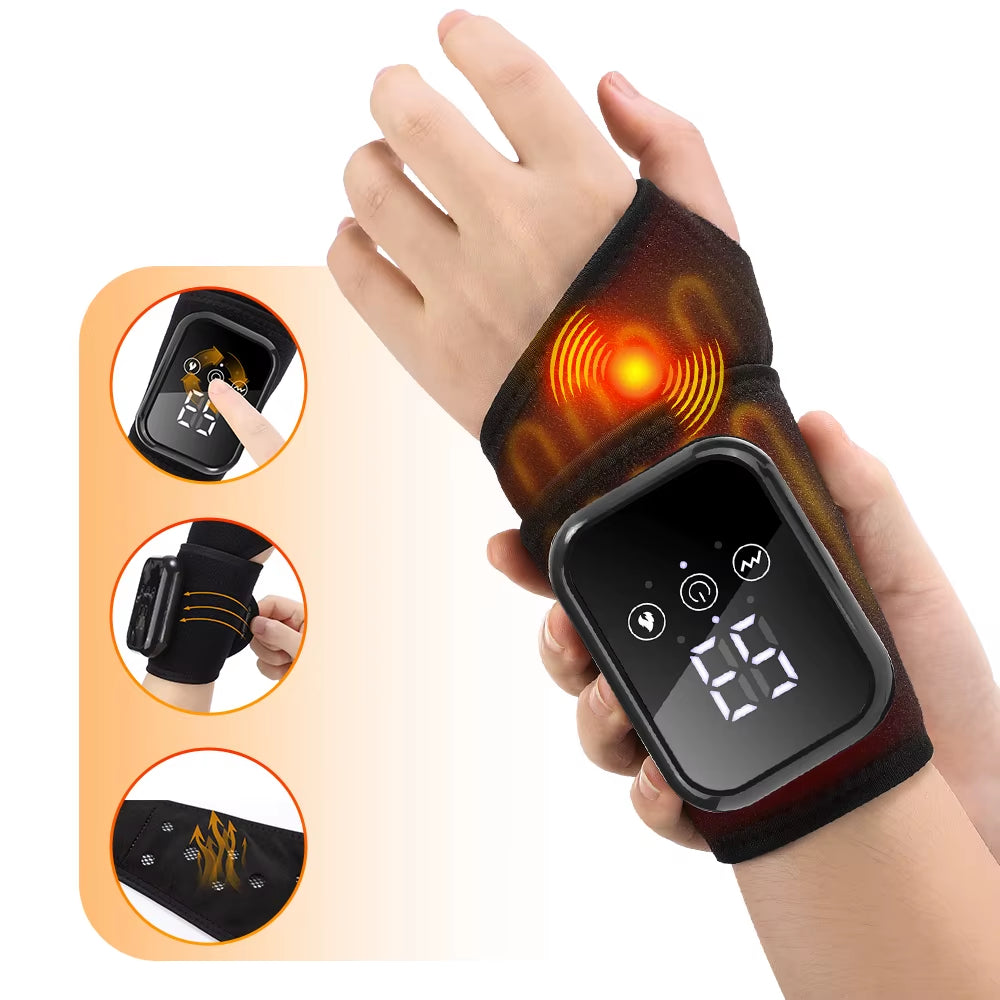 Cordless Hand Massager with Heat Therapy - Portable Joint Pain Relief Device - SP!NECK™