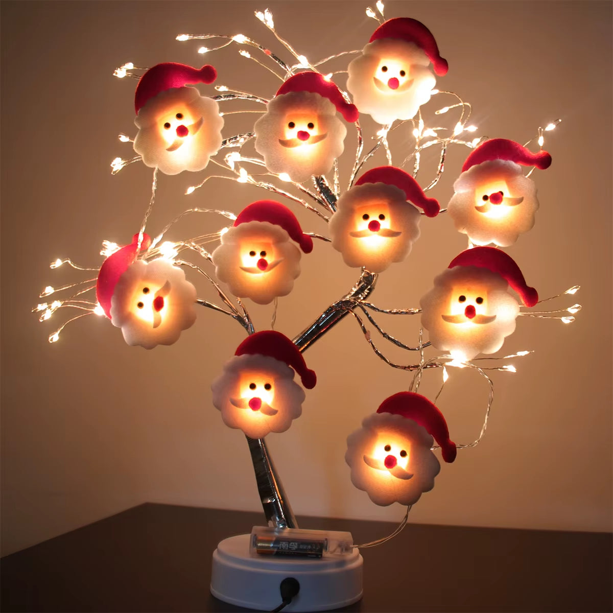 Snowman Christmas LED Garland String Light Merry Christmas Decorations for Home 2024 Cristmas Tree Ornament Xmas Navidad Gifts