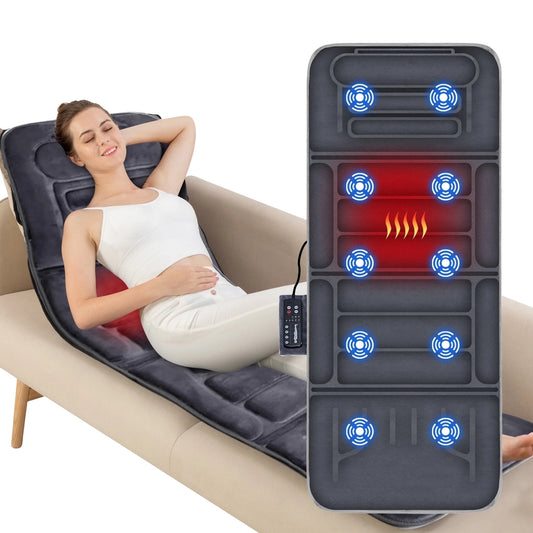 Full Body Heated Massage Mat - 10 Vibration Motors & Heat - SP!NECK™