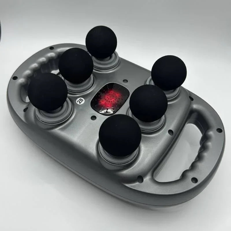 6 Head Massage Gun for Muscle Relief Deep Tissue Percussion for Neck Cervical Spine Full Body