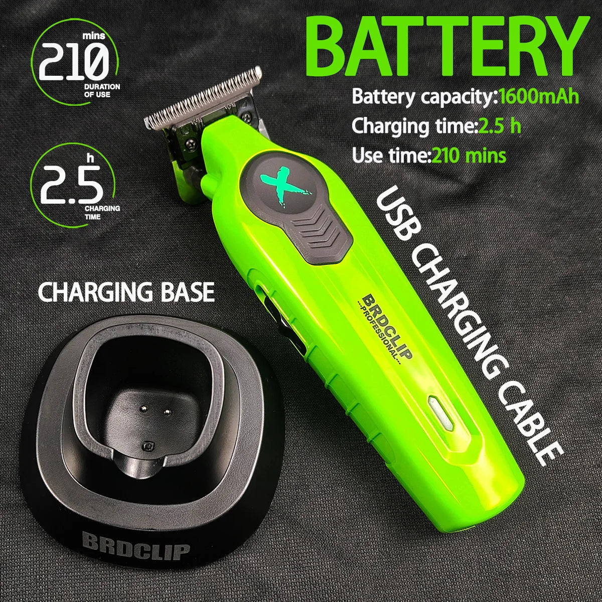New Green Professional Hair Trimmer - SP!NECK™