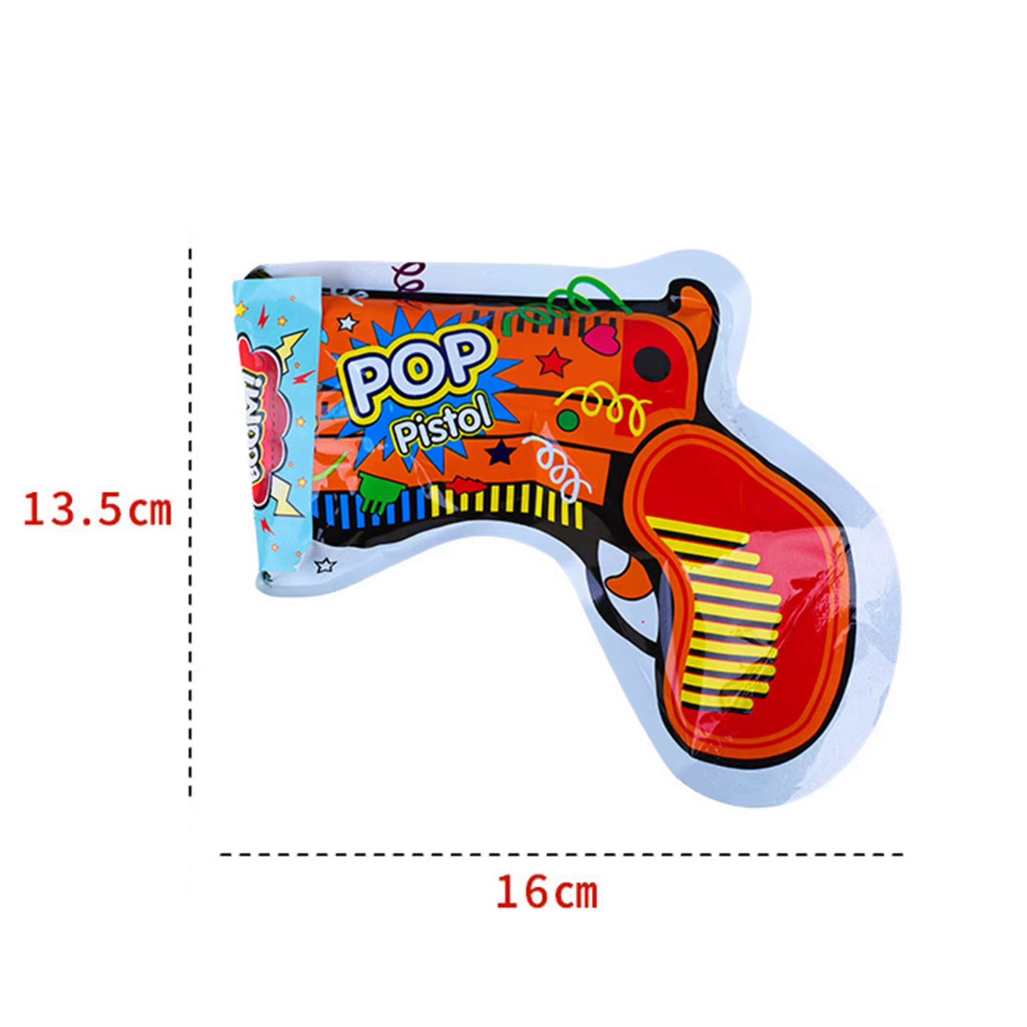 Party Atmosphere Confetti Handheld Fireworks Gun Toys Interesting Creative Fireworks for Christmas New Year Party Surprise Toy