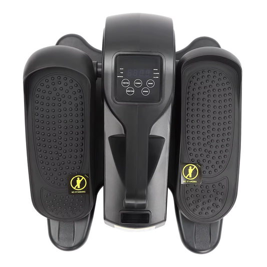 Under Desk Machine for Home Workout Portable & Quiet Electric Seated Pedal Exerciser with Remote Control & LCD Display Monitor