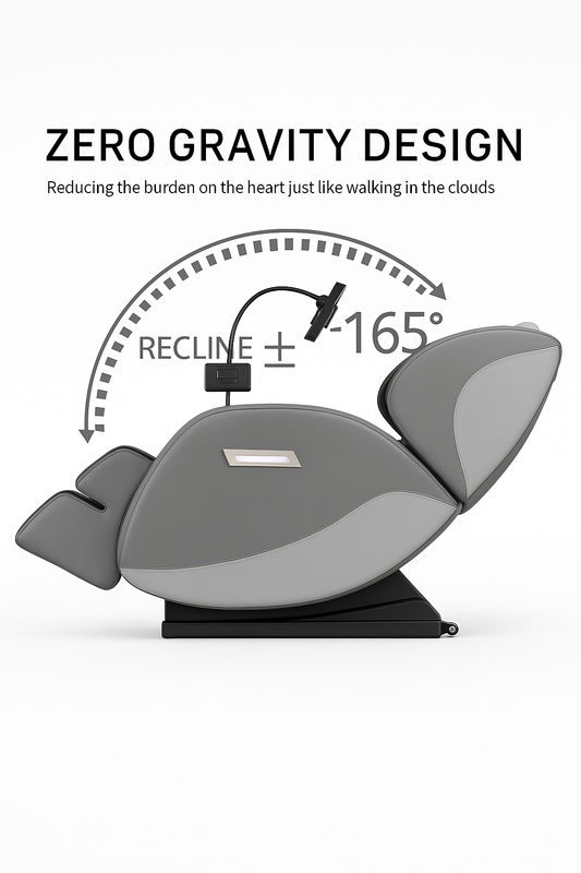 Zero Gravity Massage Chair – Full Body, Heat & Foot Rollers - SP!NECK™