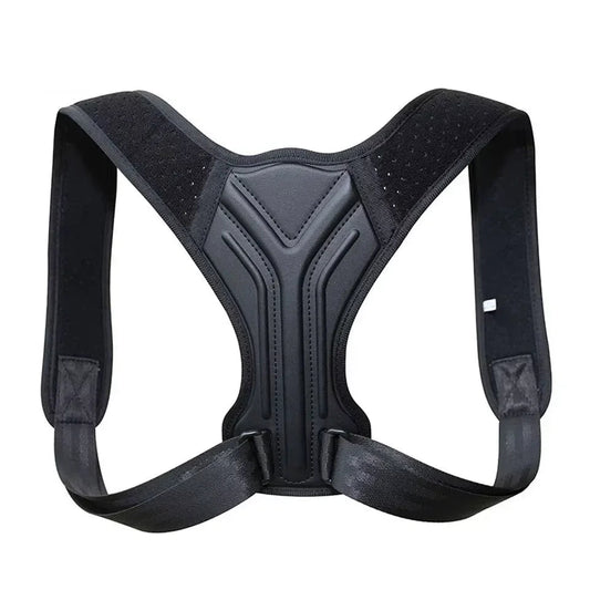 SP!NECK posture corrector black ergonomic back brace for pain relief and better posture