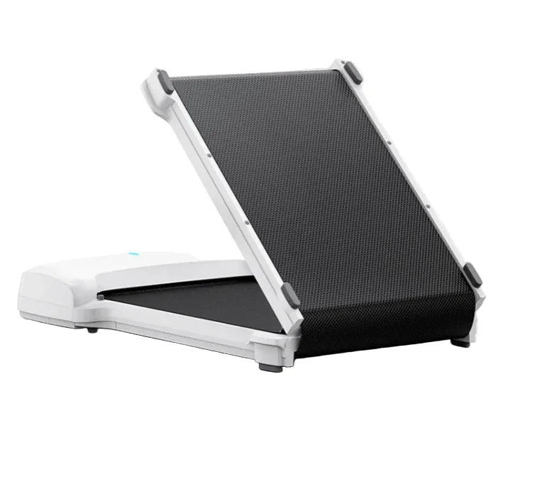 SP!NECK under-desk portable treadmill, ergonomic black and white fitness equipment