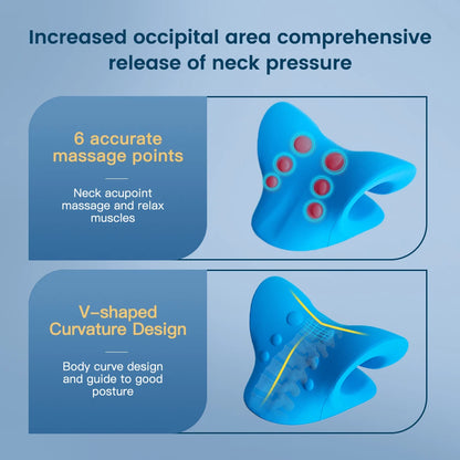 Heated Neck Stretcher for Neck Pain Relief Orthopedic Cervical 