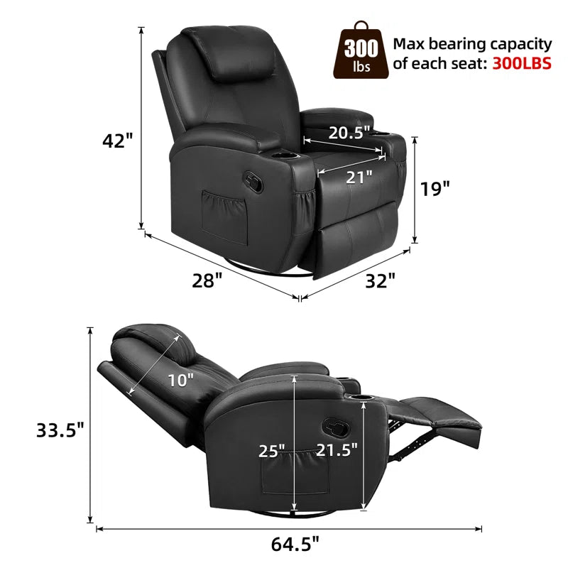 Faux Leather Massage Chair - SP!NECK™ 