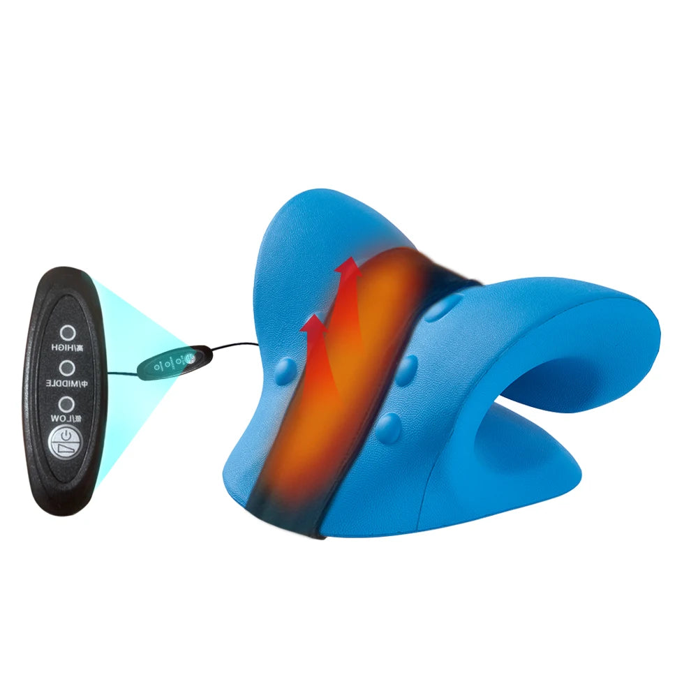Heated Neck Stretcher for Neck Pain Relief Orthopedic Cervical 
