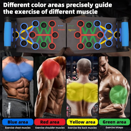 28 in 1 Push up Stand Home Gym Exercise - SP!NECK™ 