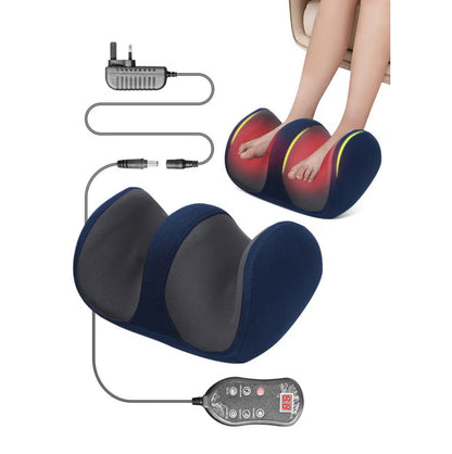 Extra Big Electric Foot Massager Hot Compress Shiatsu Kneading Leg Roller Kneading Calf Deep Relieve Fatigue Relaxation Muscle