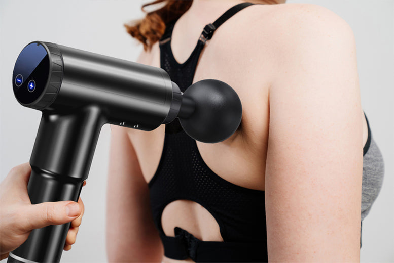 Muscle Massage Gun Vibration Massage Fascia Gun Massage Body Neck Back Deep Muscle Massage Relaxation Tools