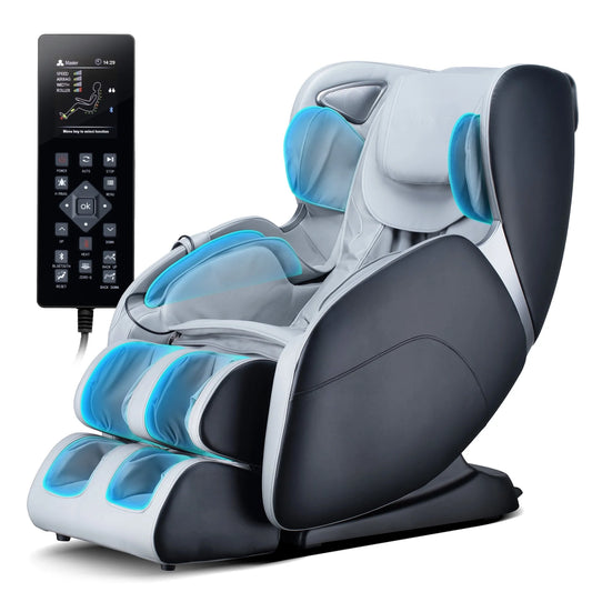 4D Massage Chair - Zero Gravity Shiatsu & Heat Therapy - SP!NECK™ 