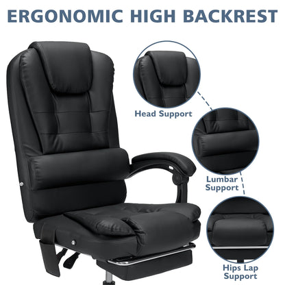 Massage Chair for Office and Home- Vibration and Lumbar Heat - SP!NECK™ 