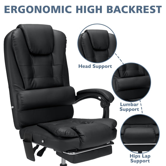 Massage Chair for Office and Home- Vibration and Lumbar Heat - SP!NECK™ 
