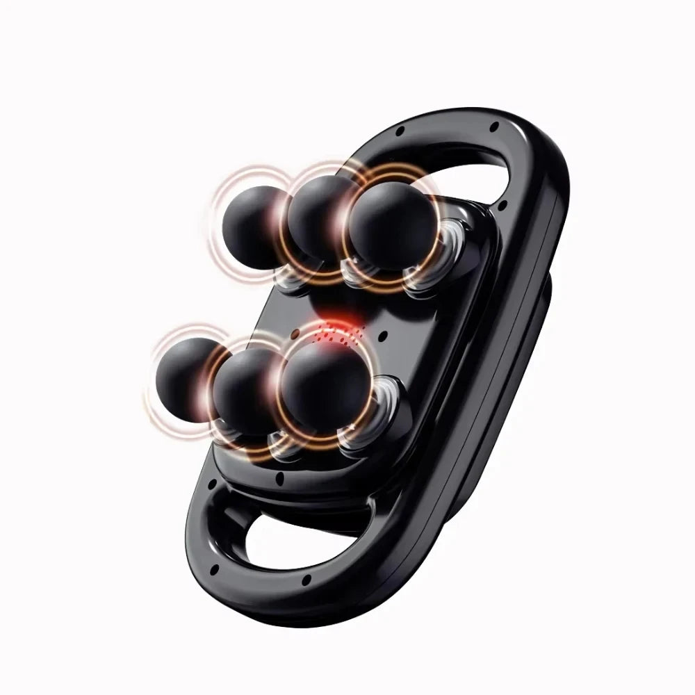 6 Head Massage Gun for Muscle Relief Deep Tissue Percussion for Neck Cervical Spine Full Body