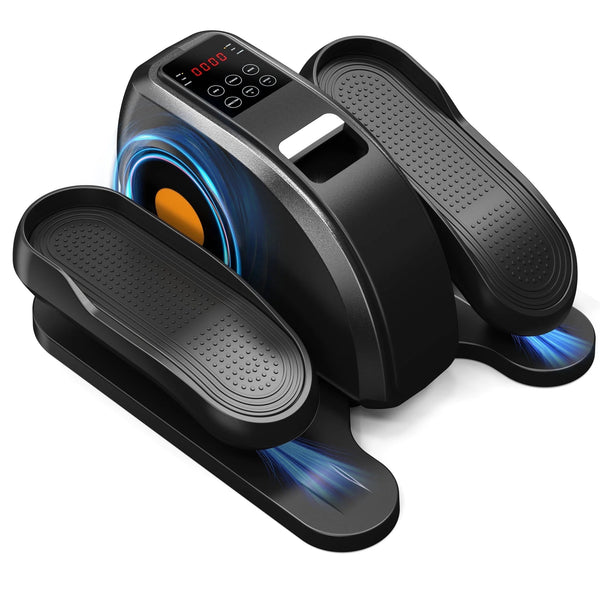 Under-Desk Elliptical Machine – Compact, Quiet & Portable Pedal Exerciser with Adjustable Speed, LED Display, Ideal Mini Elliptical for Home or Office Workout