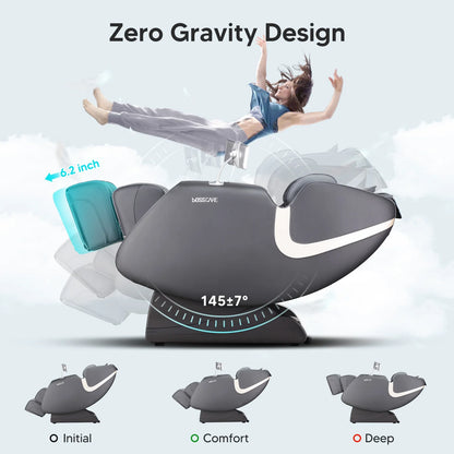 Zero Gravity Full Body Massage Chair | Shiatsu Heat Therapy - SP!NECK™ 