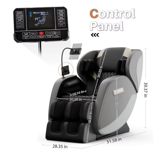 Zero Gravity Massage Chair – Full Body, Heat & Foot Rollers - SP!NECK™ 