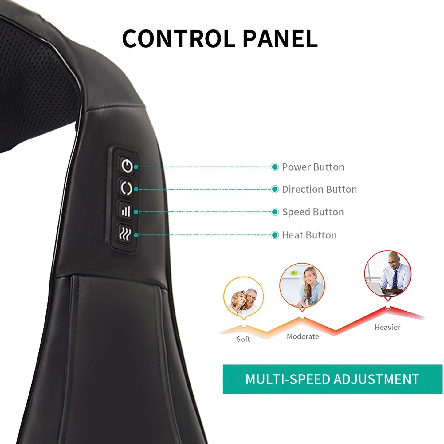 Shiatsu Massager for Neck & Back