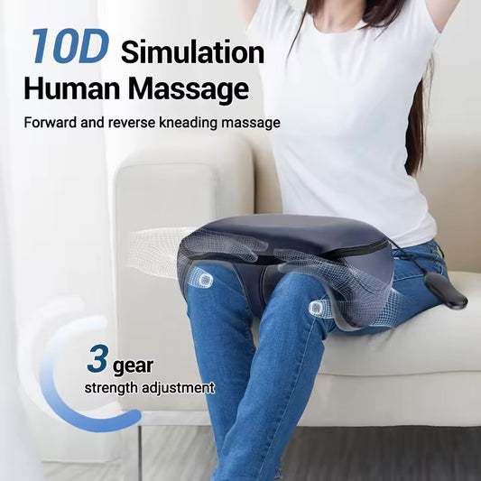 Big Electric Foot Massager Shiatsu Kneading Leg Roller Kneading Calf Deep Relieve Fatigue Relaxation Muscle - SP!NECK™ 