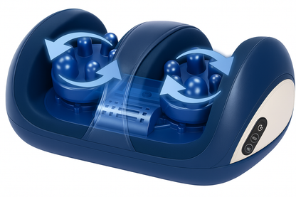 Electric Foot Massager Shiatsu Kneading & Leg Rollers