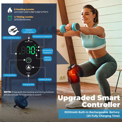 Heating Shoulder & Knee Brace | Heat Therapy & Pain Relief - SP!NECK™ 