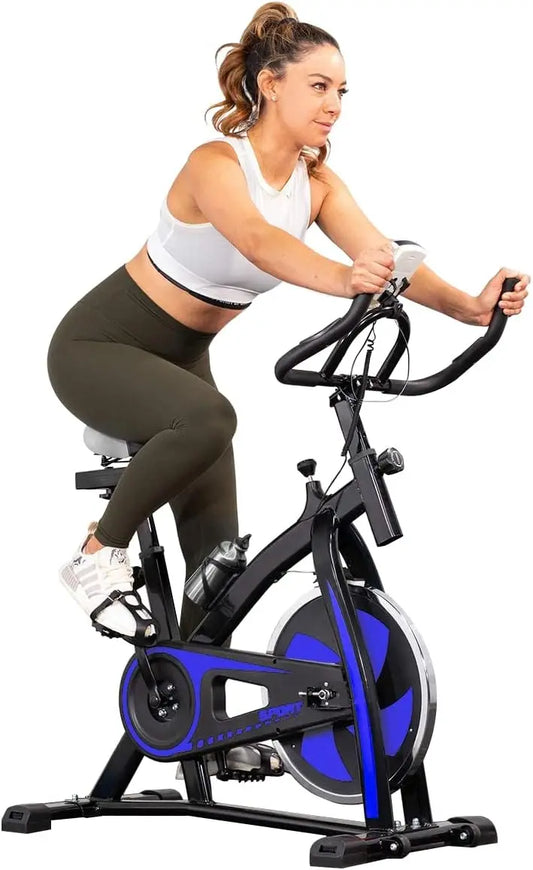 Exercise Bike 22Lb Flywheel Stationary Workout Machine - SP!NECK™ 