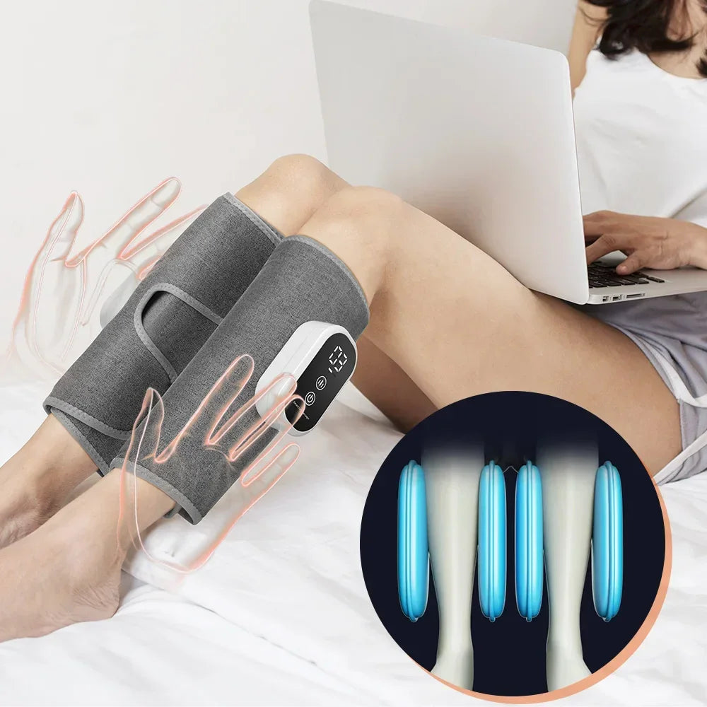 Air Pressure Calf Massager 3 Modes Electric Airbag Compression Leg Massager Calf Foot Massager Muscle Relax Blood Circulation - SP!NECK™ 