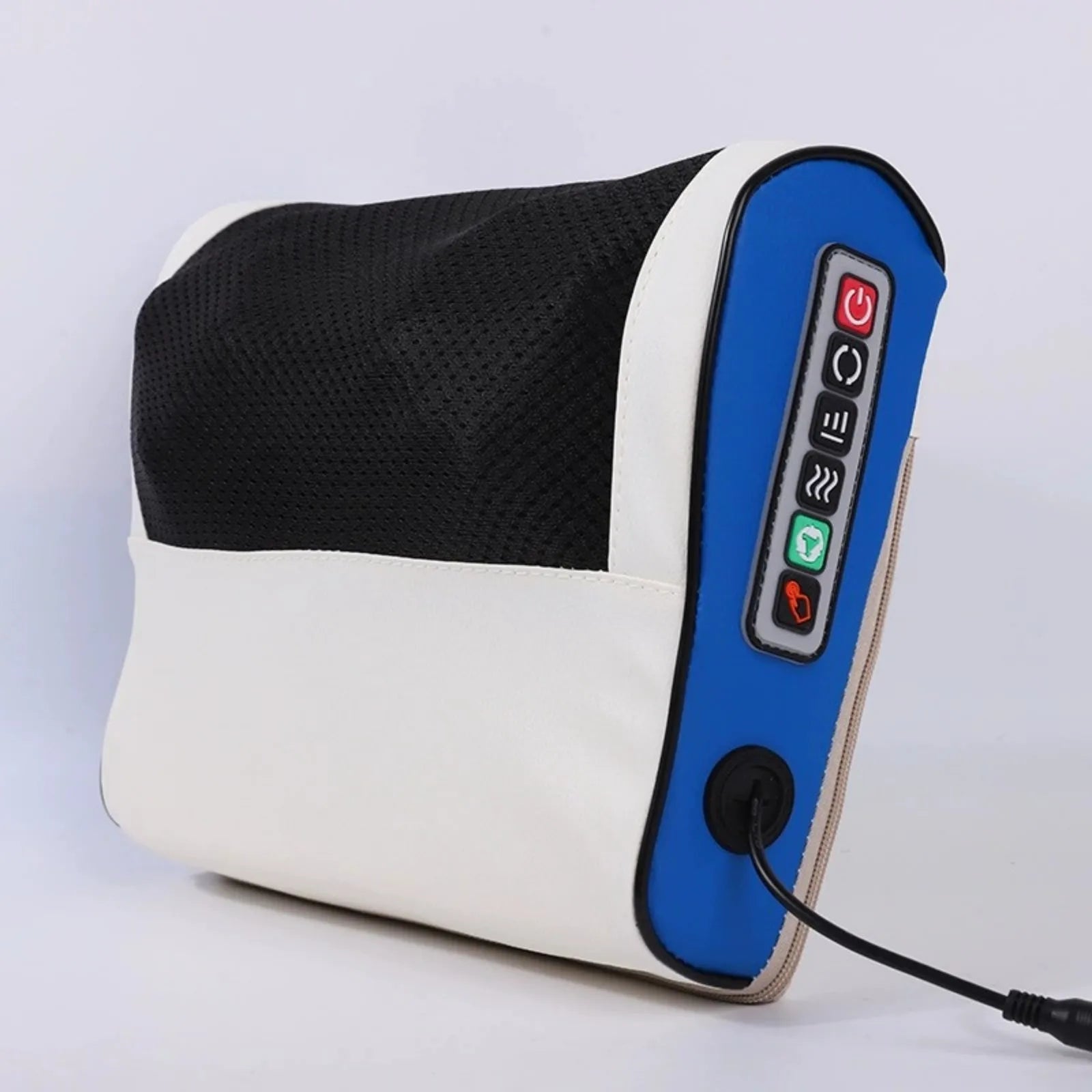 Multifunctional Neck Pillow Massager Adjustable Hot Compress Neck Shoulder Kneading Massage Tool Home Lumbar Spine Relaxation