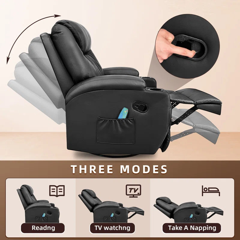 Faux Leather Massage Chair - SP!NECK™ 