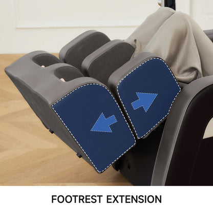 Massage Chair, Full Body Zero Gravity Massage Chair Recliner with Foot Massager, Brown - SP!NECK™ 