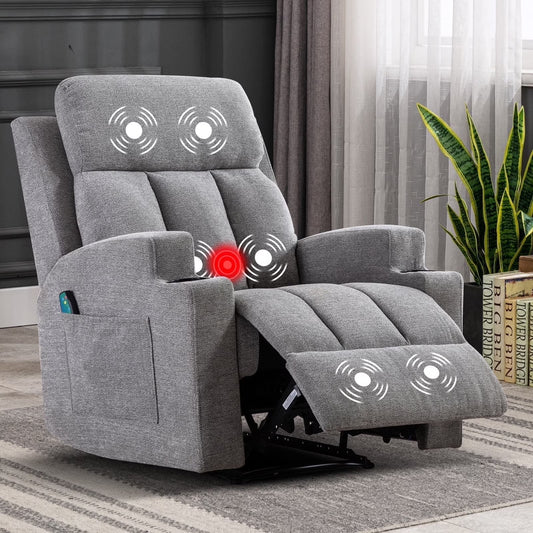 Recliner - Massage & Heat Therapy Chair - SP!NECK™ 