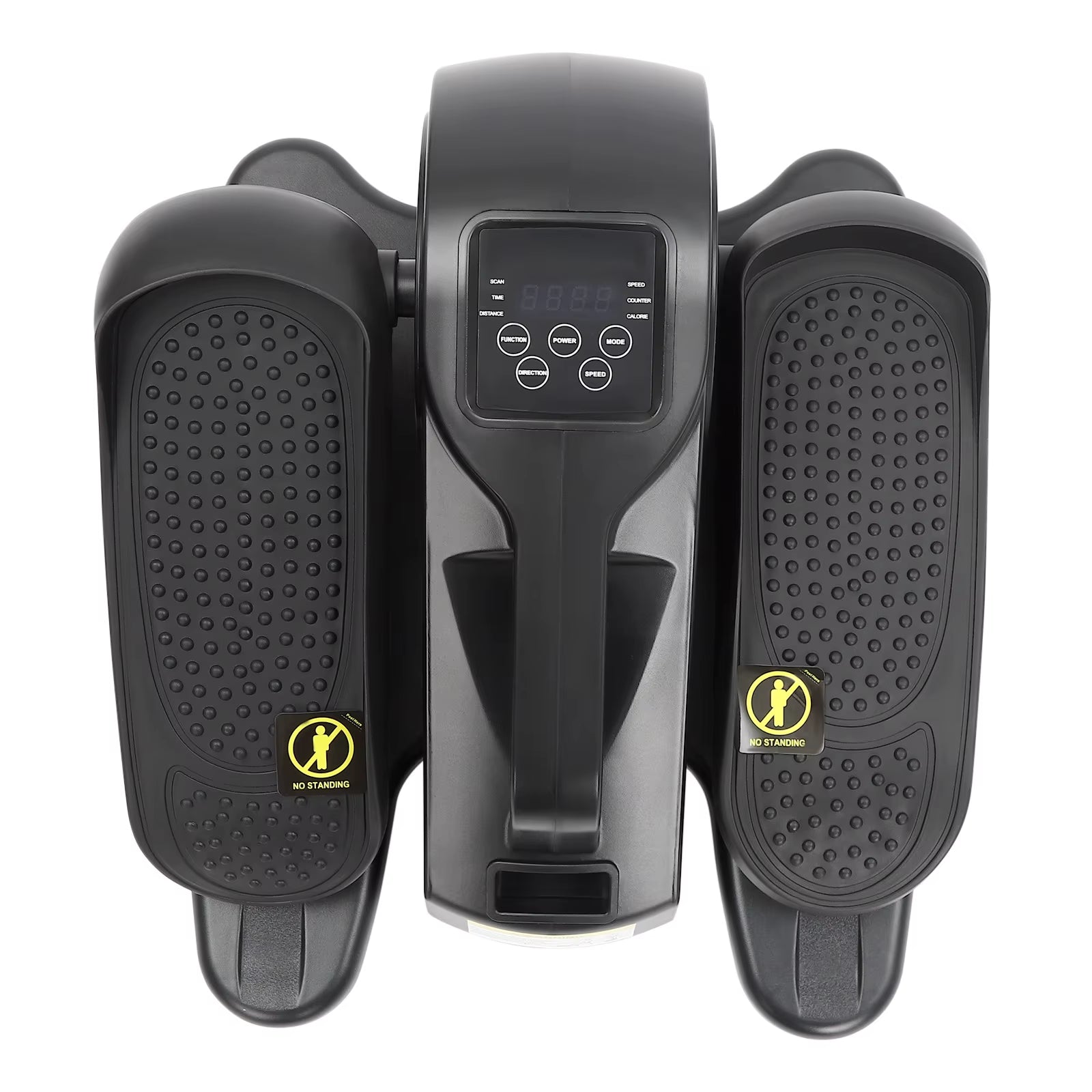 Under Desk Machine for Home Workout Portable & Quiet Electric Seated Pedal Exerciser with Remote Control & LCD Display Monitor