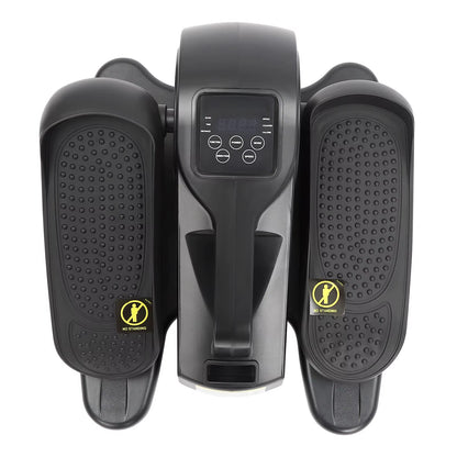 Under Desk Machine for Home Workout Portable & Quiet Electric Seated Pedal Exerciser with Remote Control & LCD Display Monitor