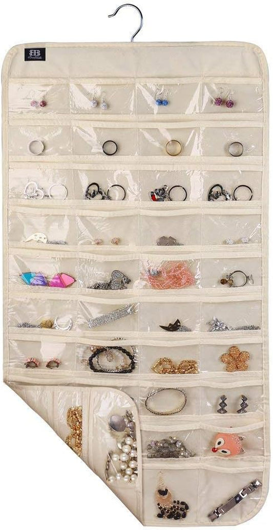80 Pocket Organizer for Holding Jewelries