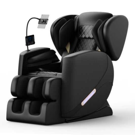 Massage Chair, Full Body Massage Chair Electric Recliner Chair with Airbag Massage, Heat, Retractable Footstool, Bluetooth Audio and Portable Stand - SP!NECK™ 