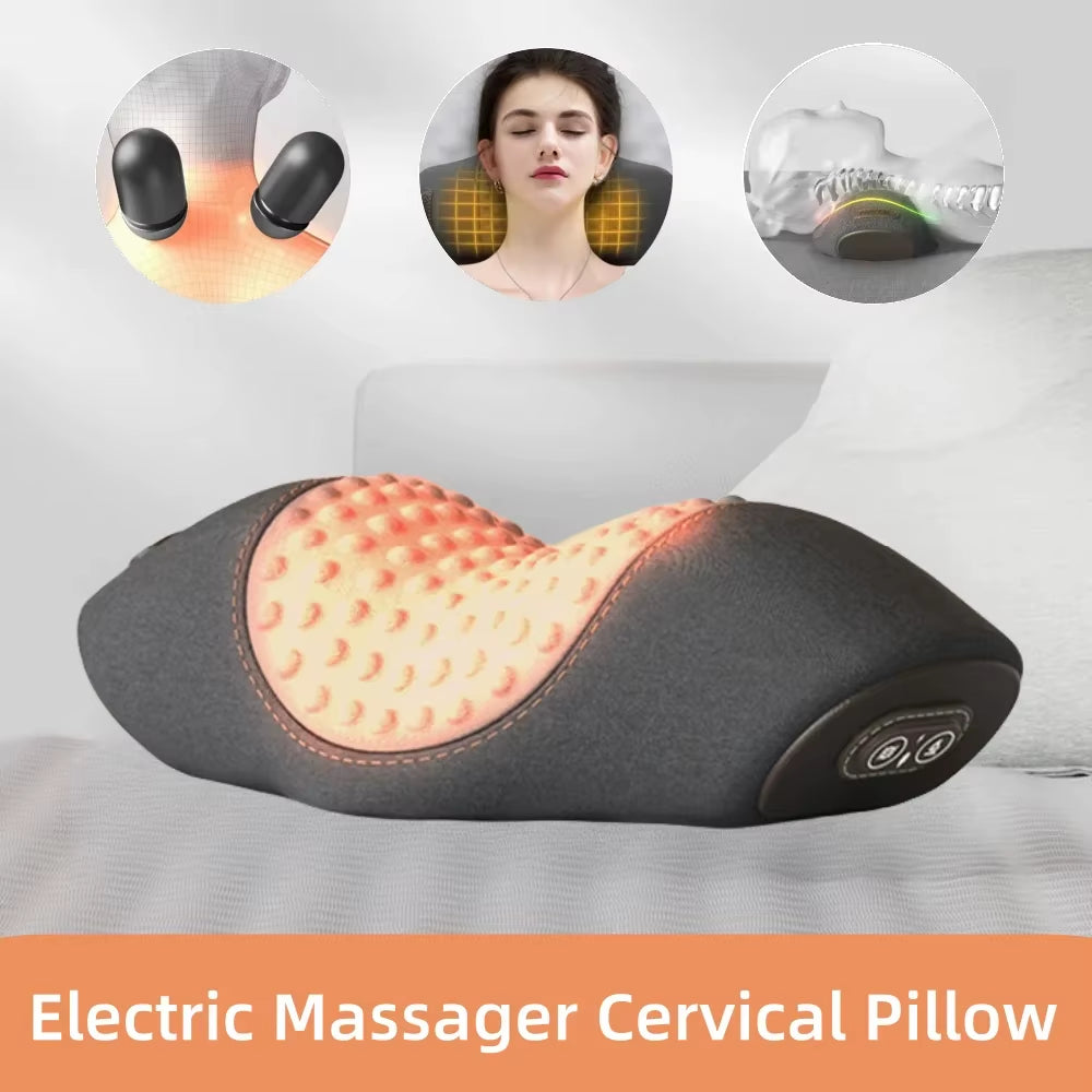  Home Cervical Shiatsu Massager Sleep Pillow