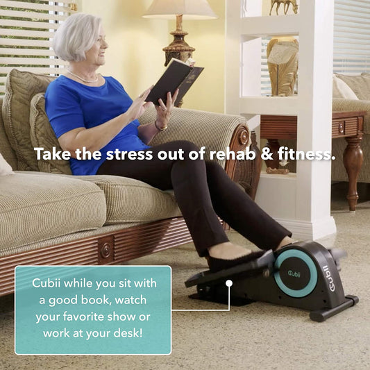 Seated Pedal Elliptical | Fitness Machine Office & Home - SP!NECK™ 