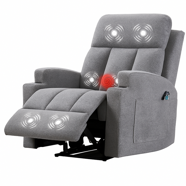 Recliner - Massage & Heat Therapy Chair - SP!NECK™ 