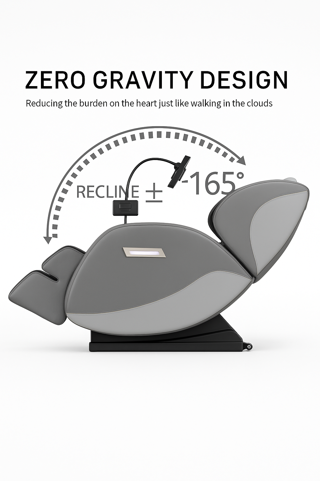 Zero Gravity Massage Chair – Full Body, Heat & Foot Rollers - SP!NECK™ 