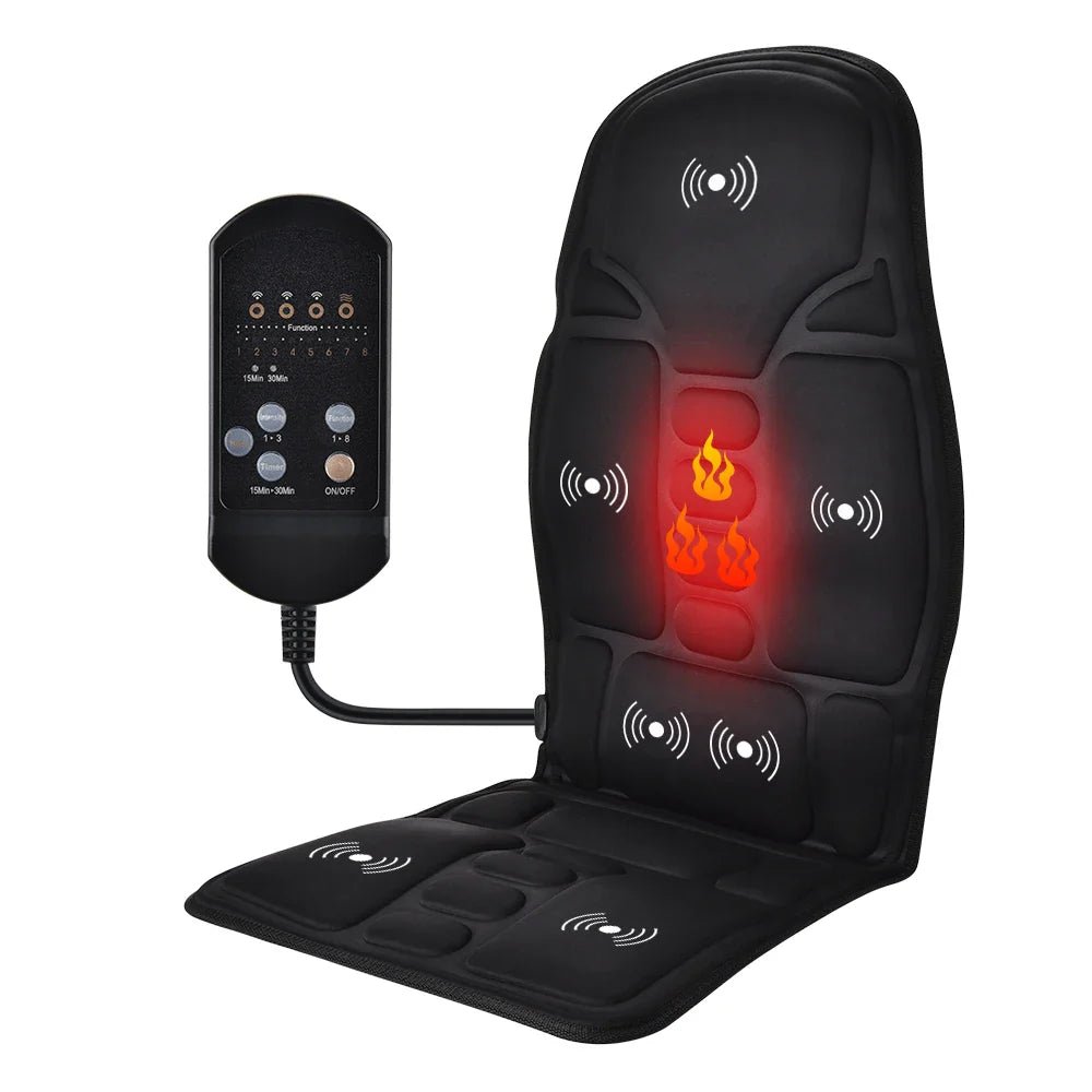 Portable Electric Massage Chair Mat with Heat and Vibration - SP!NECK™