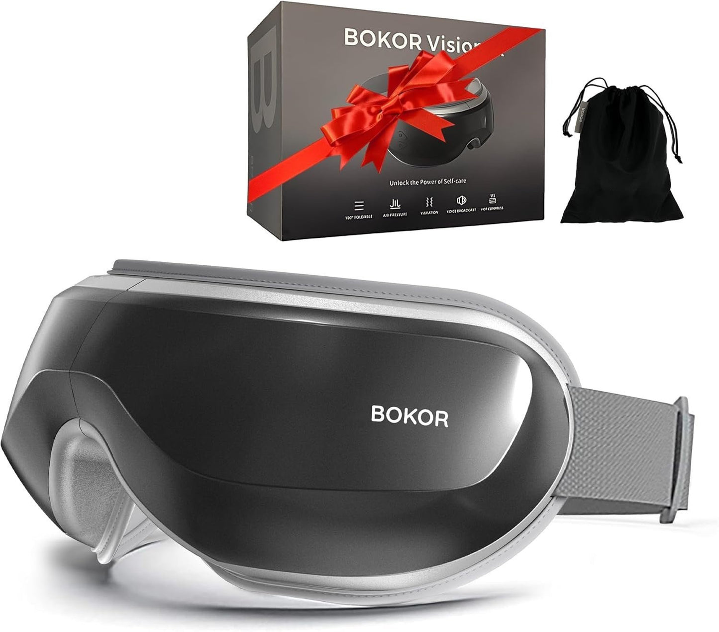 Eye Massager with Heat - Vision X Heated Mask for Migraine Relief - SP!NECK™