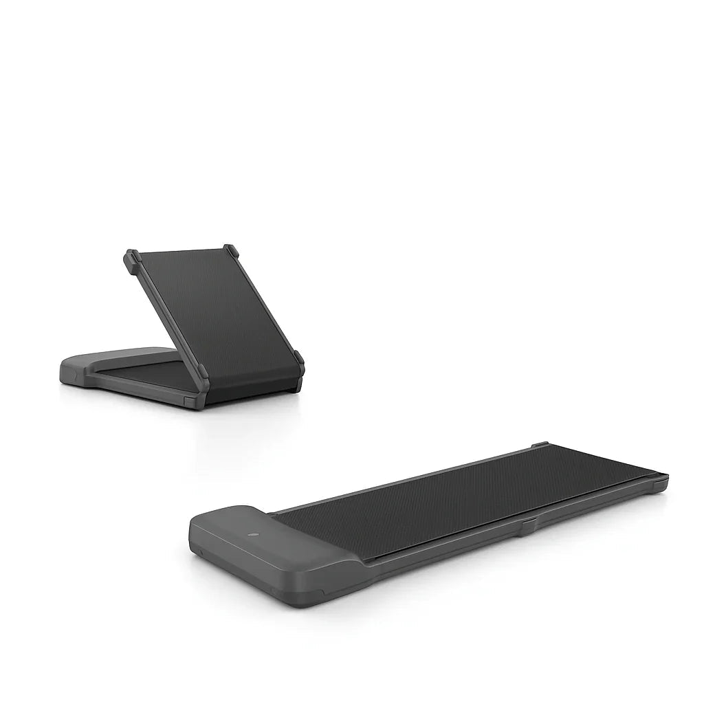 SP!NECK foldable under-desk walking treadmill wellness fitness tool in black