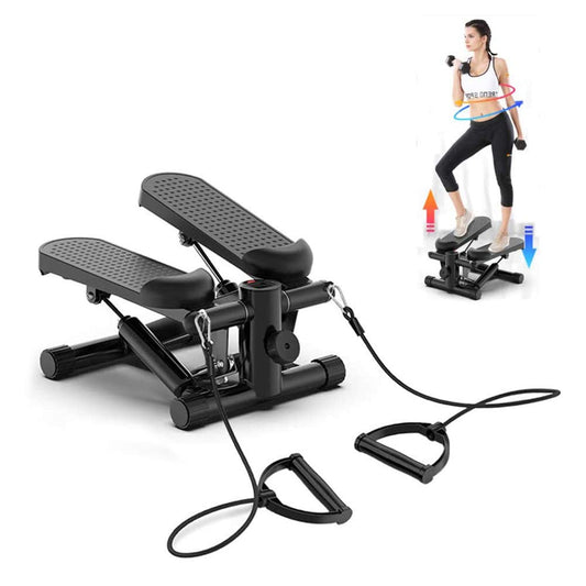 Compact Mini Stair Stepper with Resistance Bands - SP!NECK™