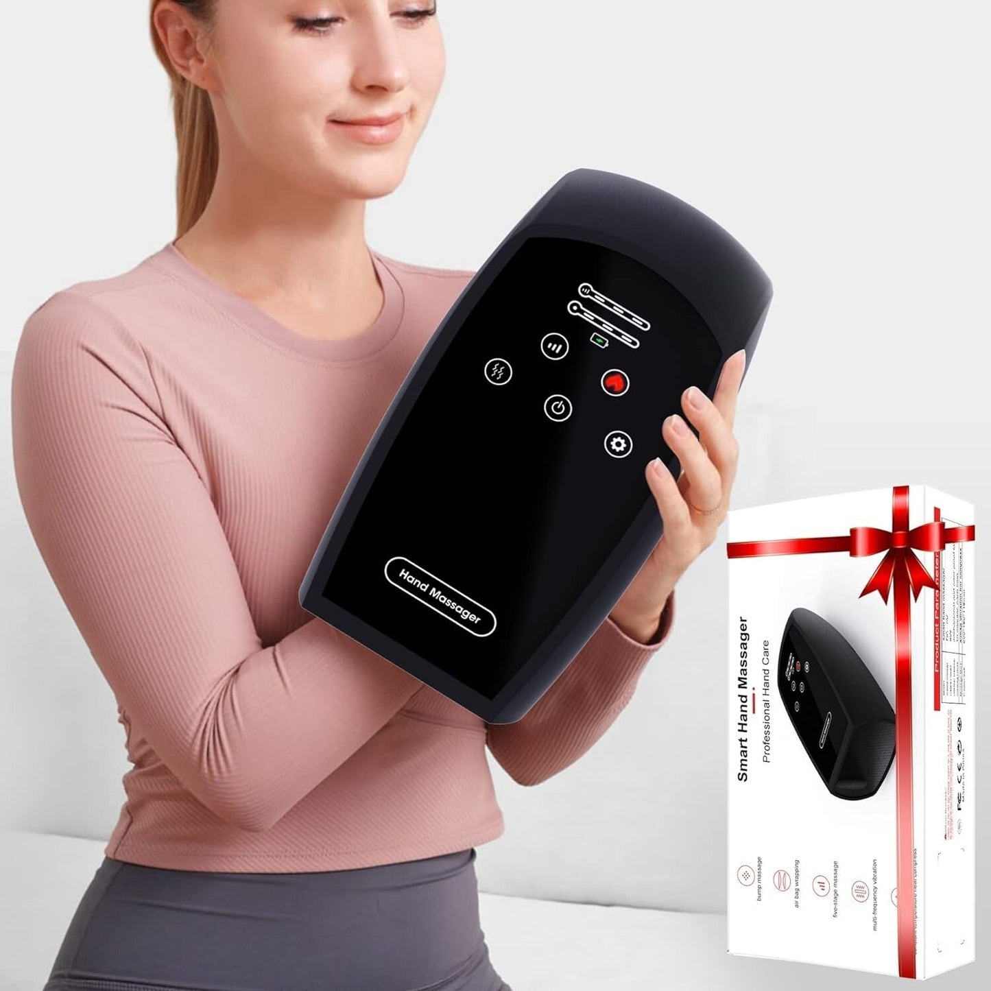 Hand Massager with Compression and Heat - Arthritis Pain Relief - SP!NECK™
